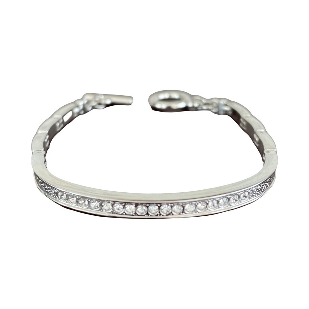 Crystal Bracelet with Toggle Closure